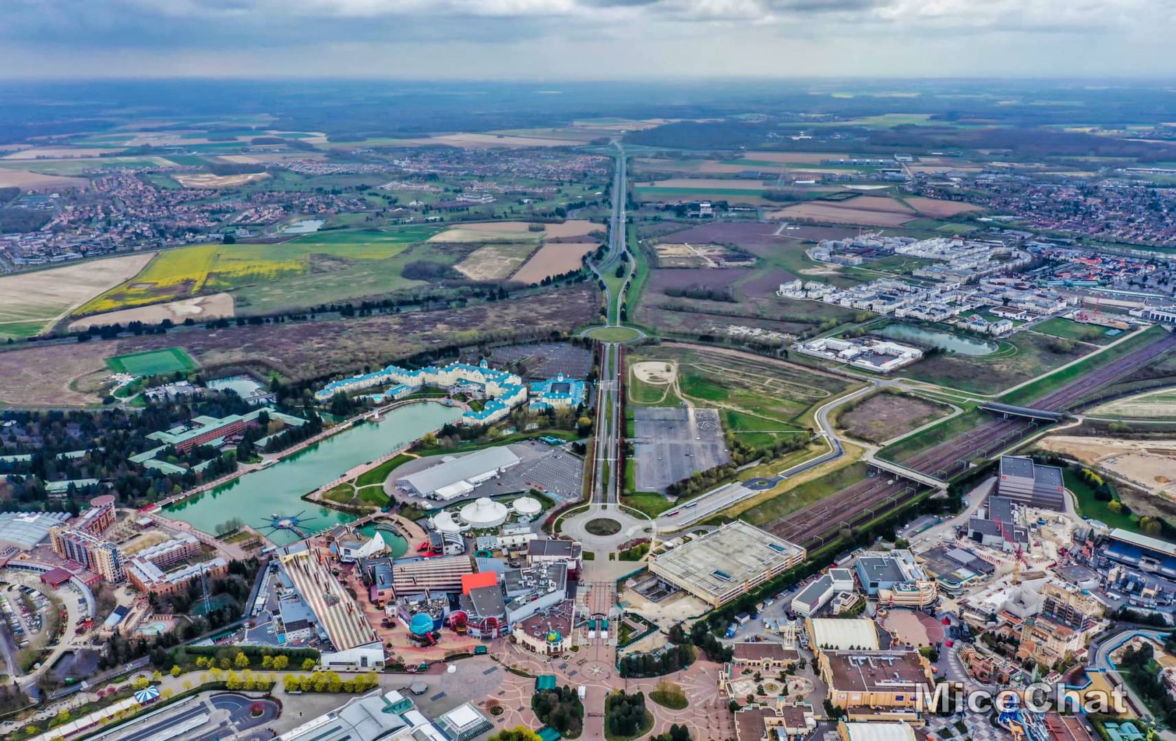 Disneyland Paris, Disneyland Paris: Above the Magic &#8211; Aerial Images and Latest News