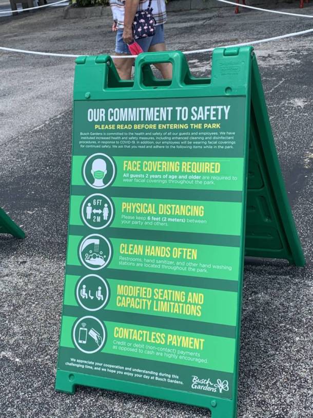 , Busch Gardens Tampa Reopens with a Few Hiccups