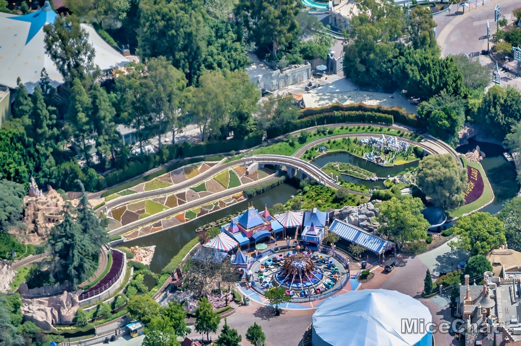 , Disneyland Update &#8211; Partial Reopening Begins This Week &#038; Aerial Photos