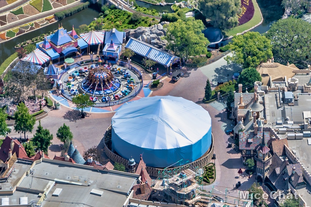 , Disneyland Update &#8211; Partial Reopening Begins This Week &#038; Aerial Photos