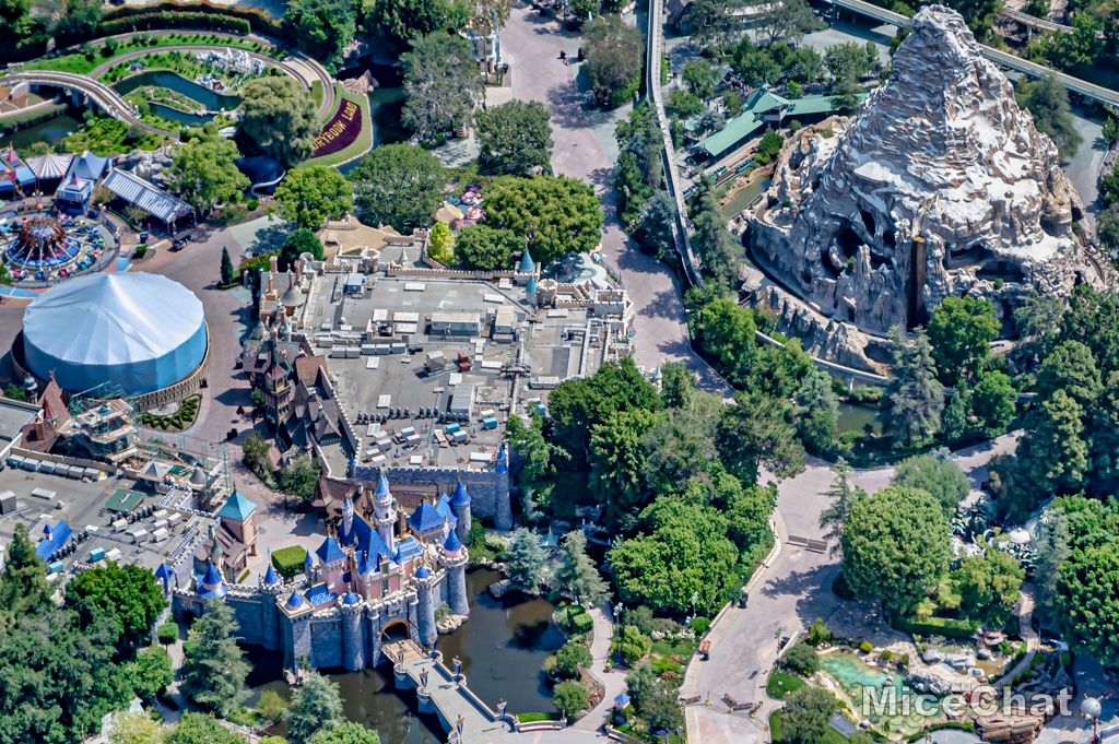 , Disneyland Update &#8211; Partial Reopening Begins This Week &#038; Aerial Photos