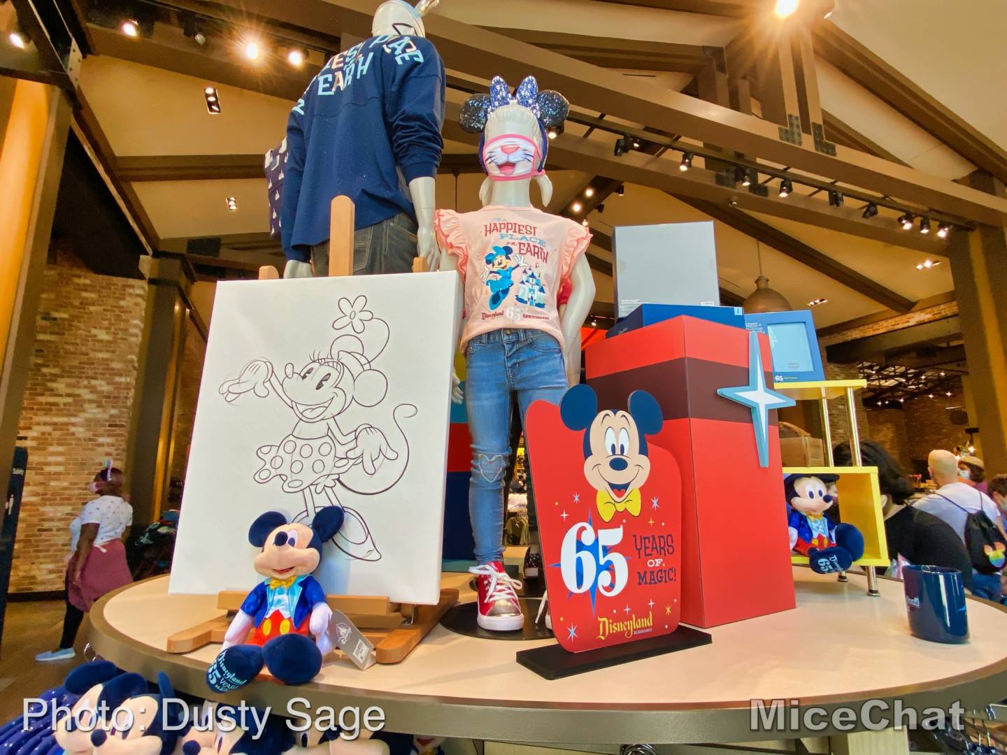 Disneyland 65th Anniversary Collection, Disneyland 65th Anniversary Merchandise Takes the Party Online