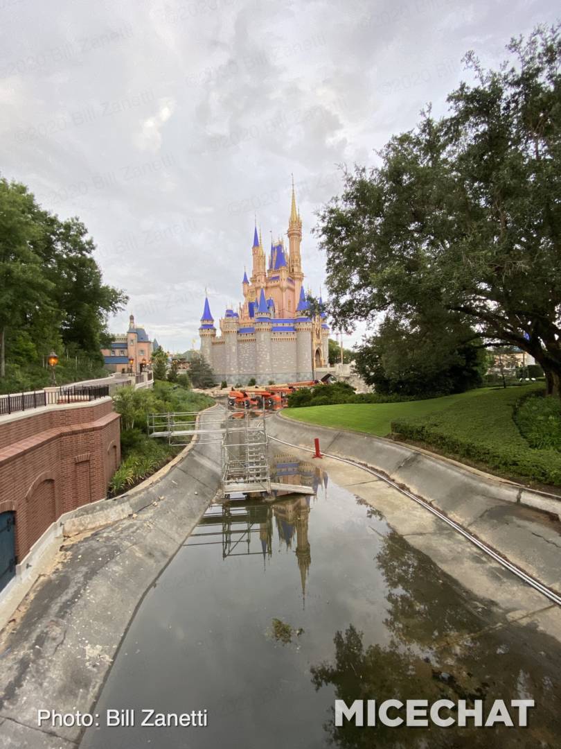 , New Blue For You – Magic Kingdom Castle Makeover in Detail