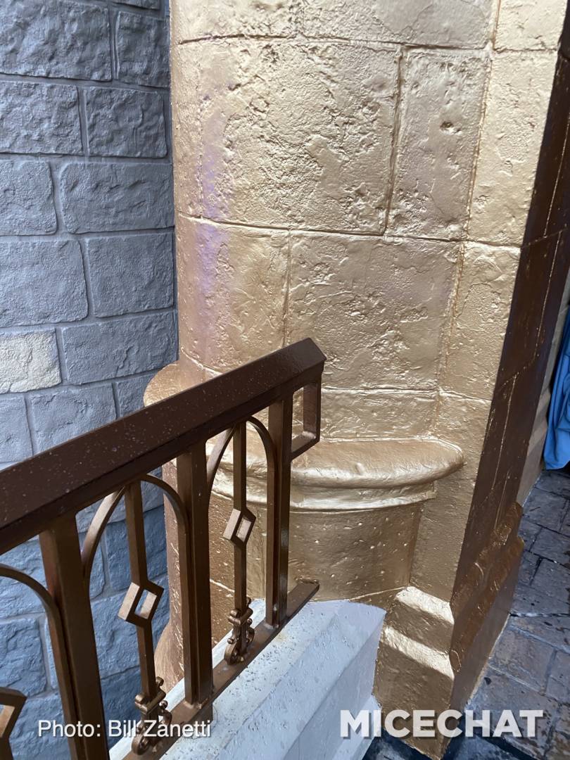 , New Blue For You – Magic Kingdom Castle Makeover in Detail