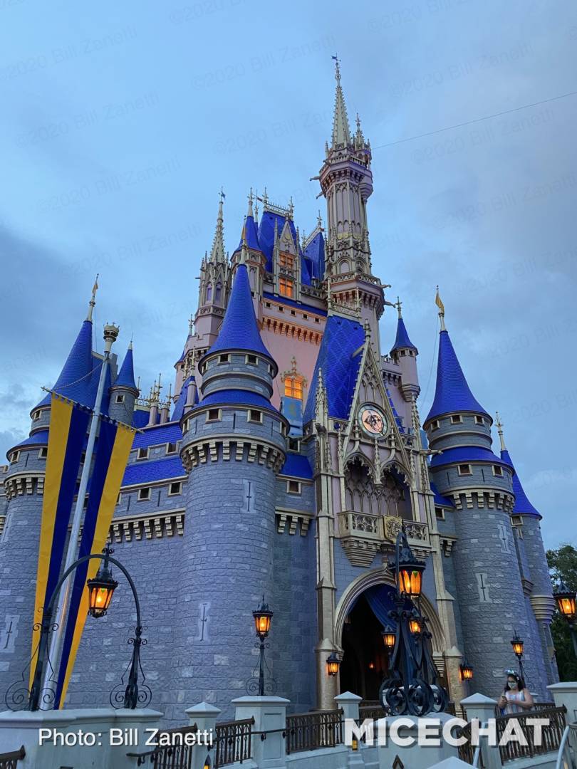 , New Blue For You &#8211; Magic Kingdom Castle Makeover in Detail