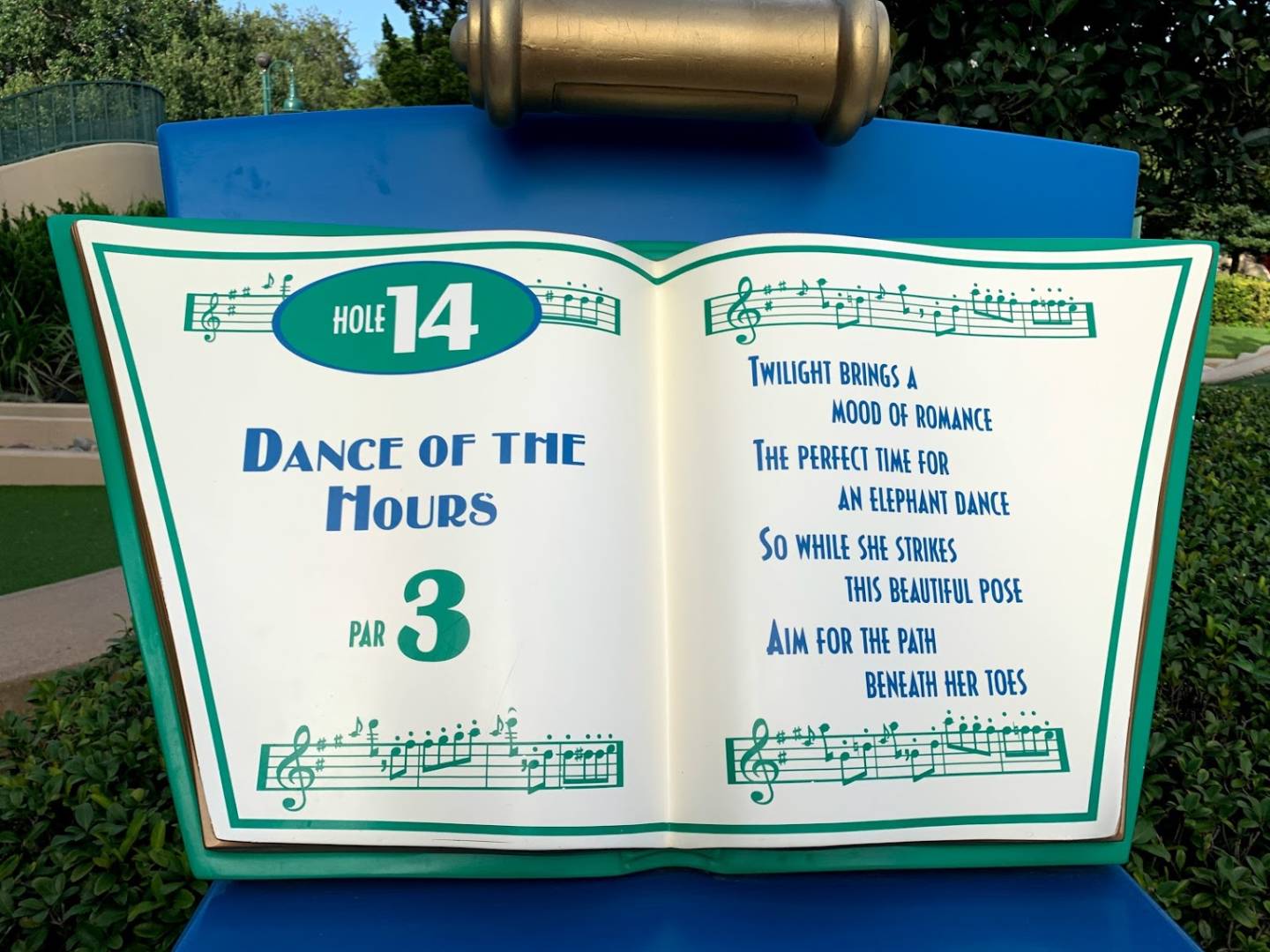 Fantasia Mini-Golf, Walt Disney World Fantasia Gardens Mini-Golf Reopens – Fore!