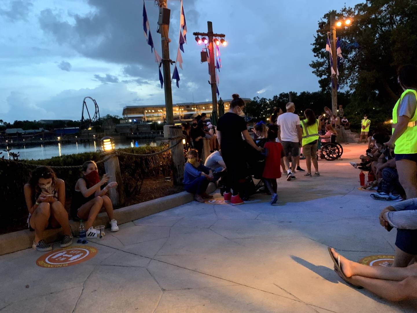 , Theme Park Fireworks in a Social Distancing World