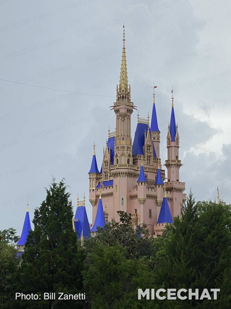 , New Blue For You &#8211; Magic Kingdom Castle Makeover in Detail