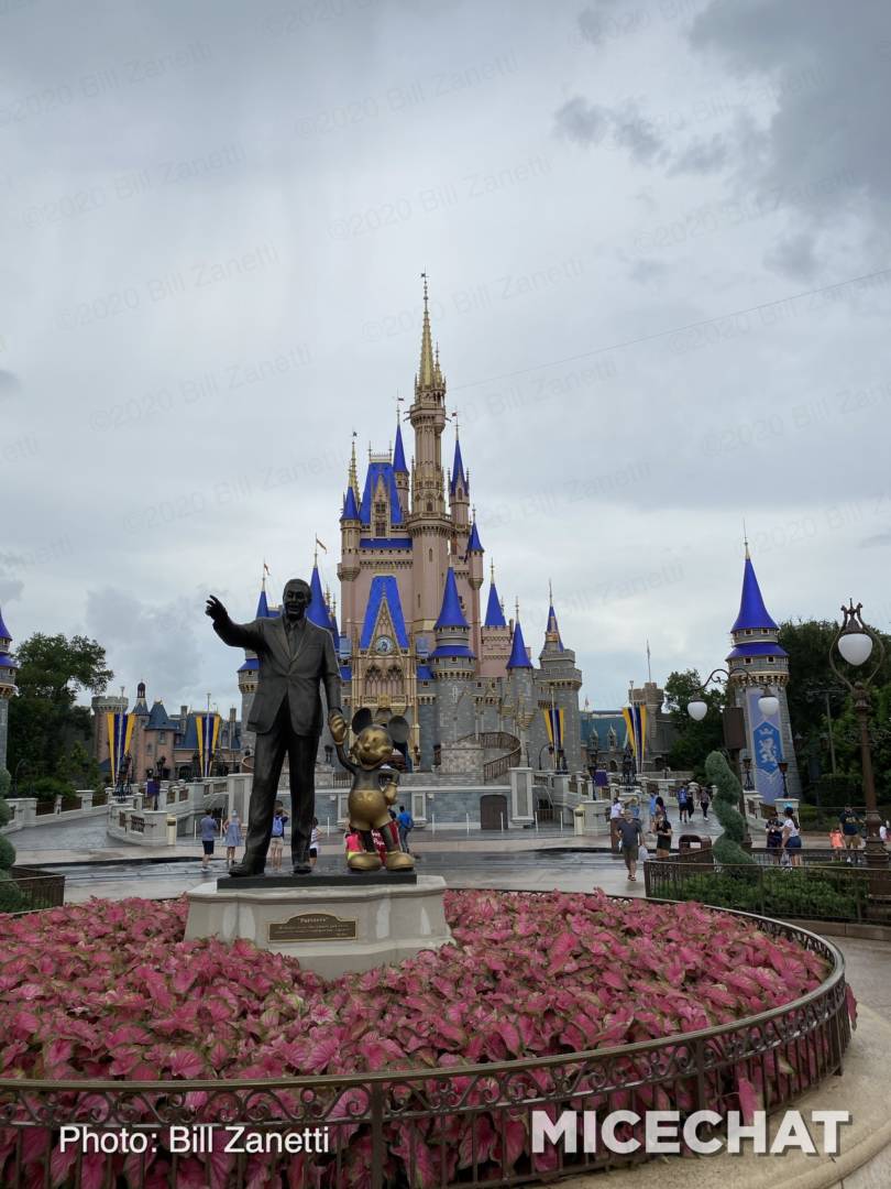 , New Blue For You – Magic Kingdom Castle Makeover in Detail