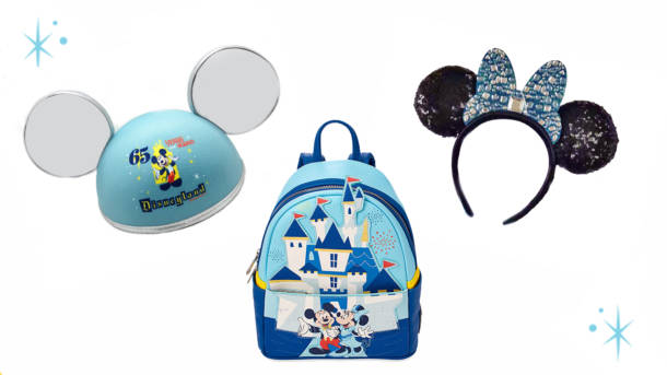 Disneyland 65th Anniversary Collection, Disneyland 65th Anniversary Merchandise Takes the Party Online