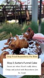 Deep Fried Boysenberry Pie Bites