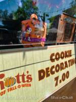 Knotts Fall-O-WeenDecorate Cookies-micechat