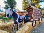 Knotts Fall-O-WeenTreat Trail zombie horse and wagon-micechat
