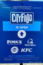 Universal Studios Hollywood CityWalk cityfood open-micechat