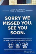 Universal Studios Hollywood CityWalk sorry we missed you-micechat