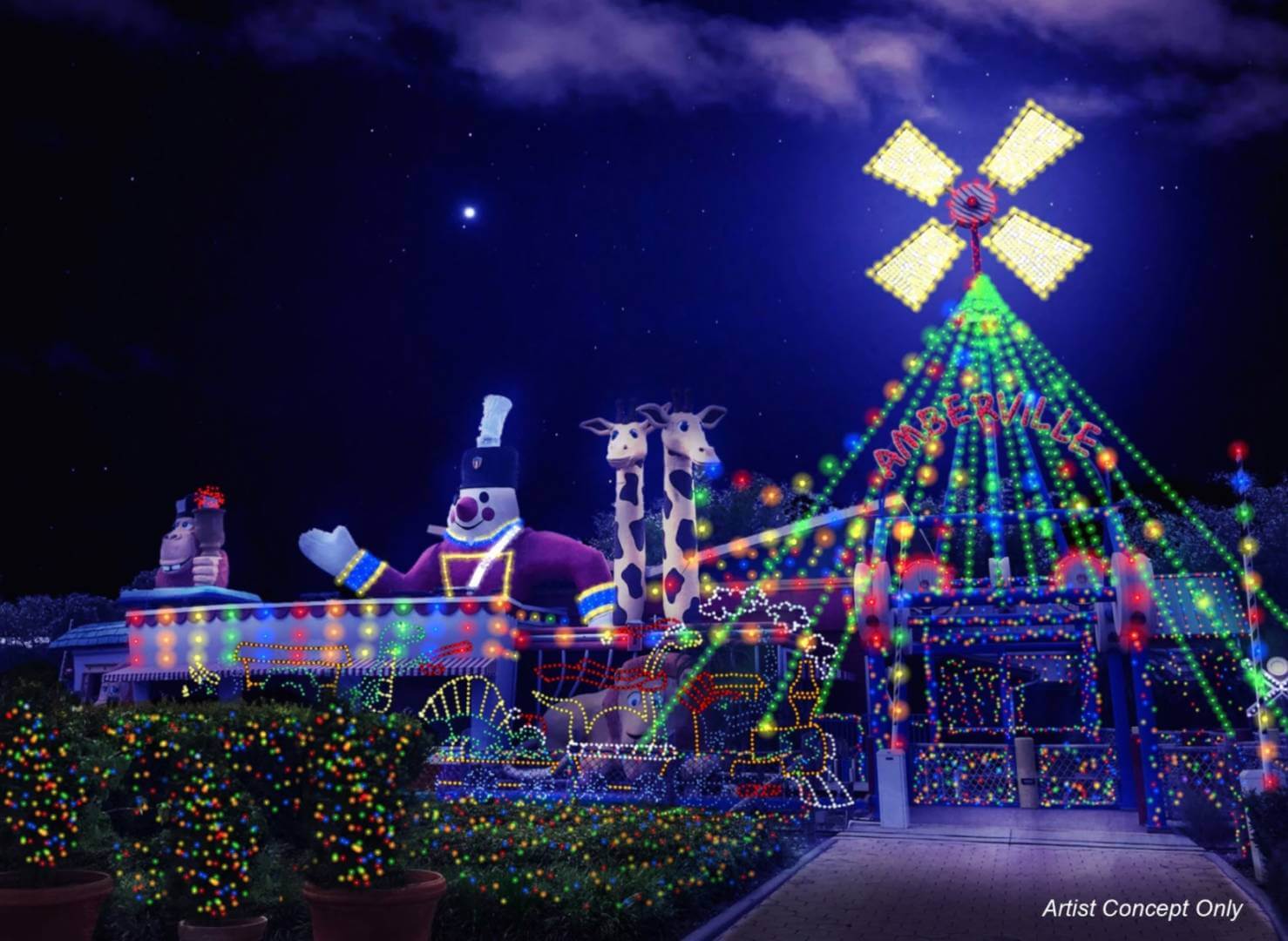 , Twinkle and Shine &#8211; Night of a Million Lights Holiday Spectacular at Give Kids the World Village