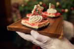Chocolate Peppermint Cheesecake Bars with White Chocolate Peppermint Bark (2)