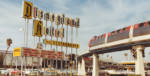 Disneyland Hotel Sign and Monorail