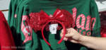 Downtown Disney Christmas MerchandiseMinnie Ear Headband-micechat