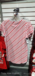 Downtown Disney Christmas Merchandiset-shirt candy striped-micechat
