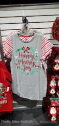 Downtown Disney Christmas Merchandiset-shirt merry-micechat