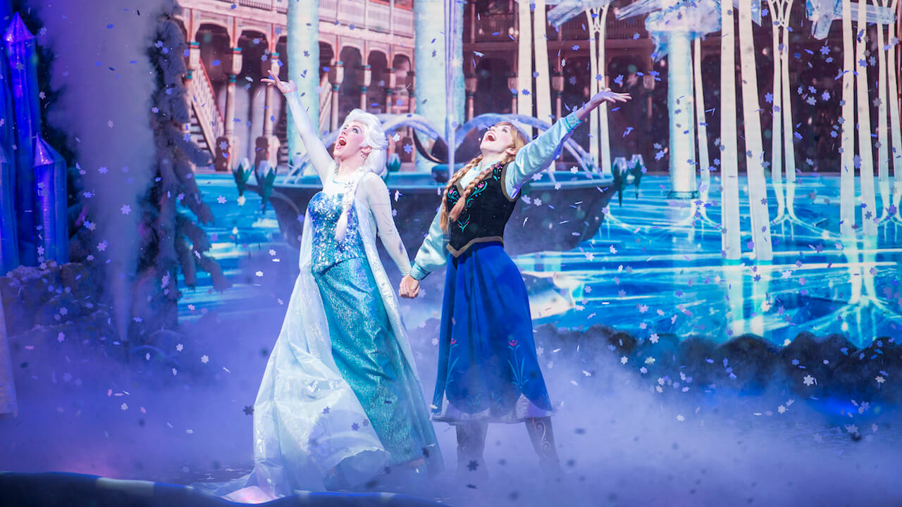 Frozen on stage