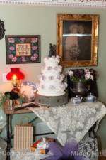 Haunted Mansion Party Wedding Cake MiceChat