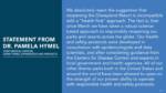 Pamela Hymel Disney Statement