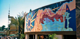 1998 Tomorrowland mural