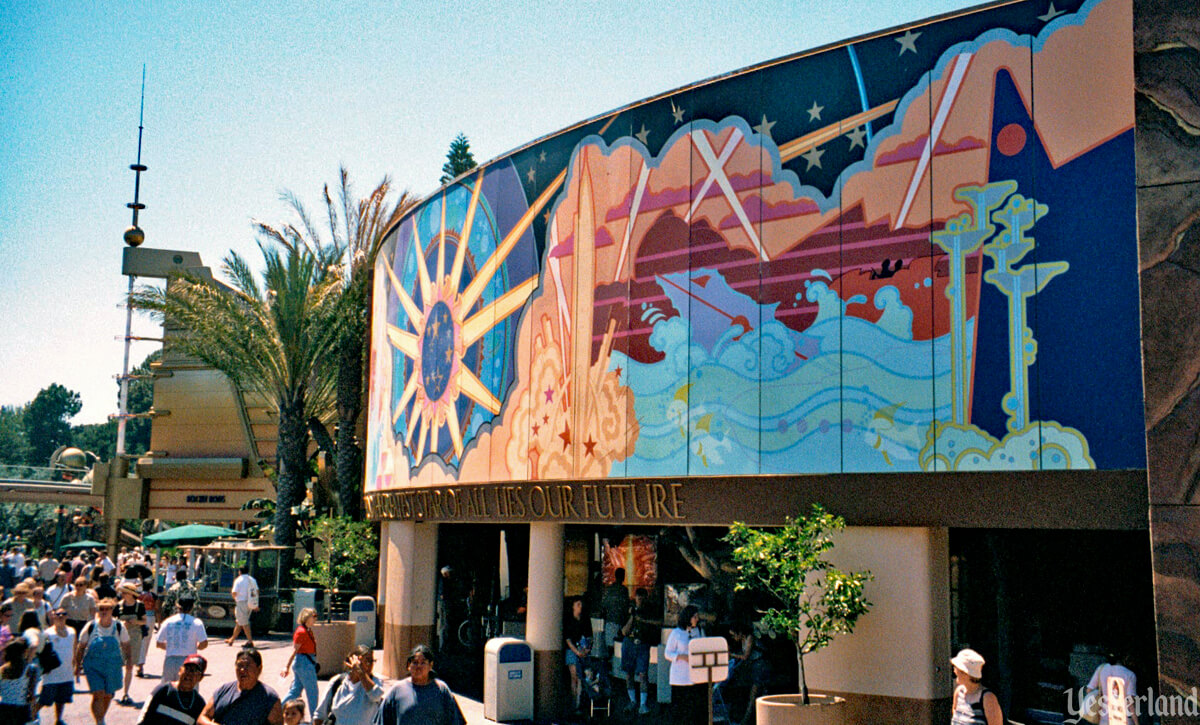 1998 Tomorrowland mural