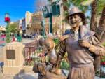 Buena Vista Street David Yeh – walt statue closeup-micechat_sharing