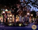 Buena Vista Street Night Lights 4