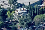 Disneyland Aerial New Orleans Square Haunted Mansion Closeup-micechat