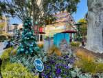 Downtown Disney Holiday trees blue-micechat_sharing