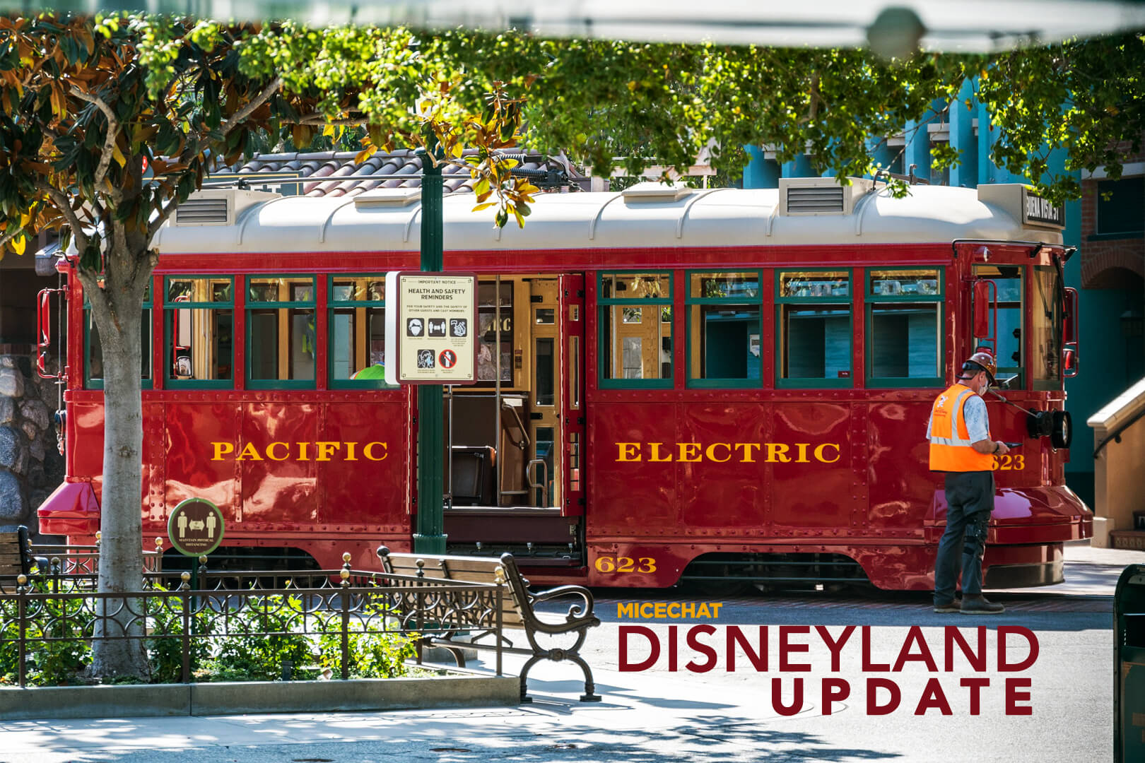 Disneyland Update: Red Car, Christmas, and a Grand Reopening!