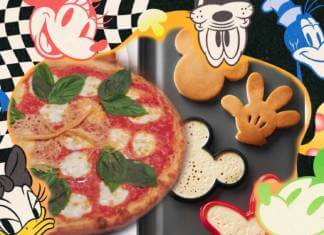 Celebrate Mickey and Friends(giving) with Themed Pizza and New Merchandise