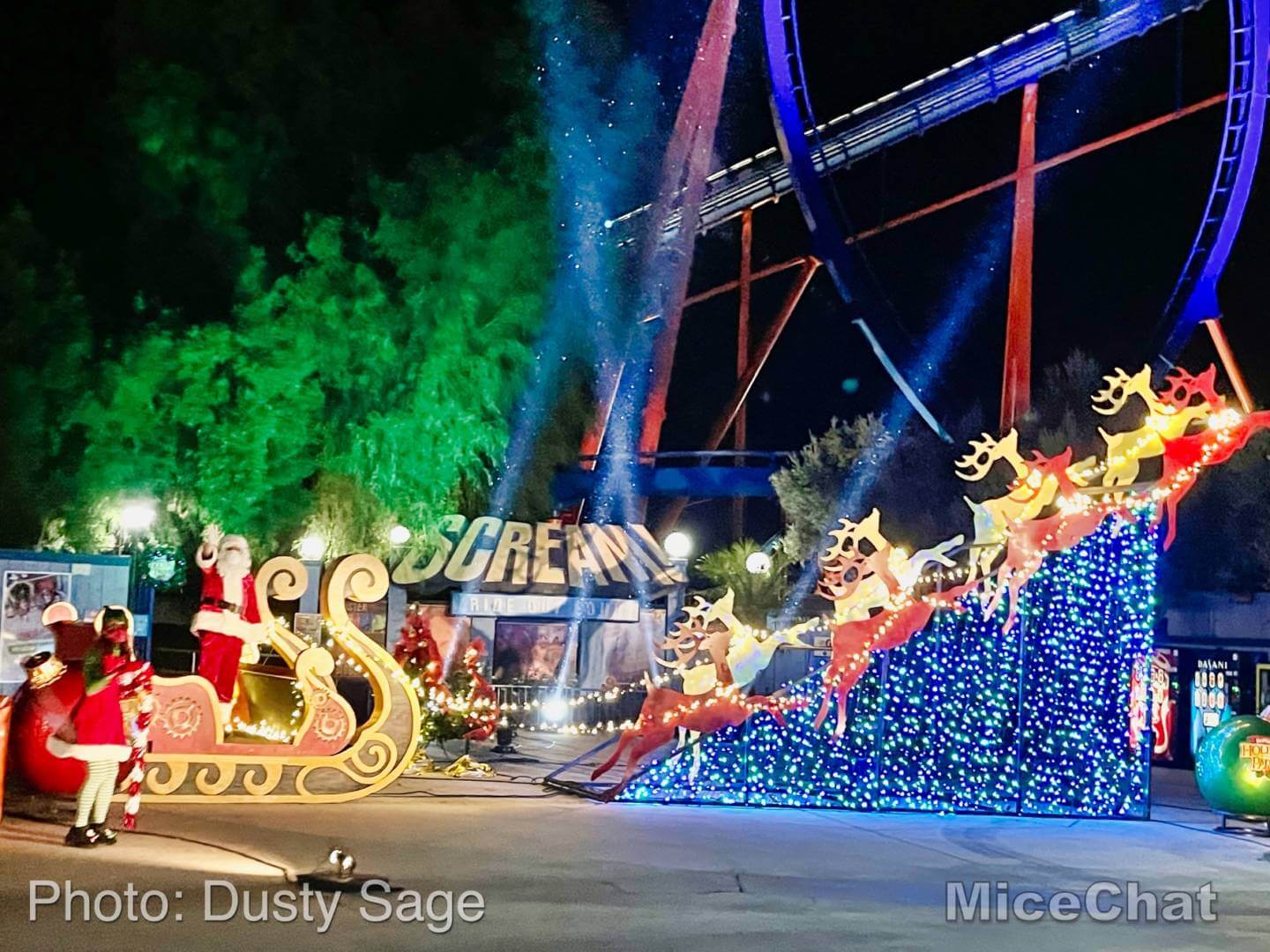 , Christmas on Wheels: A Drive Through Six Flags Magic Mountain’s Holiday in the Park