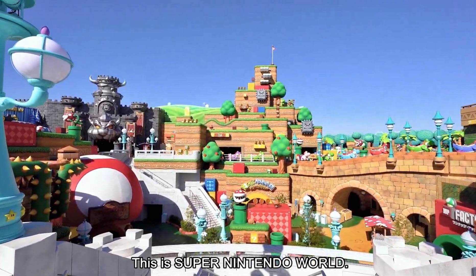 , Here’s Everything We Know About Universal Studios NEW Super Nintendo World
