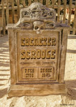 Calico Graveyard Scrooge Tombstone