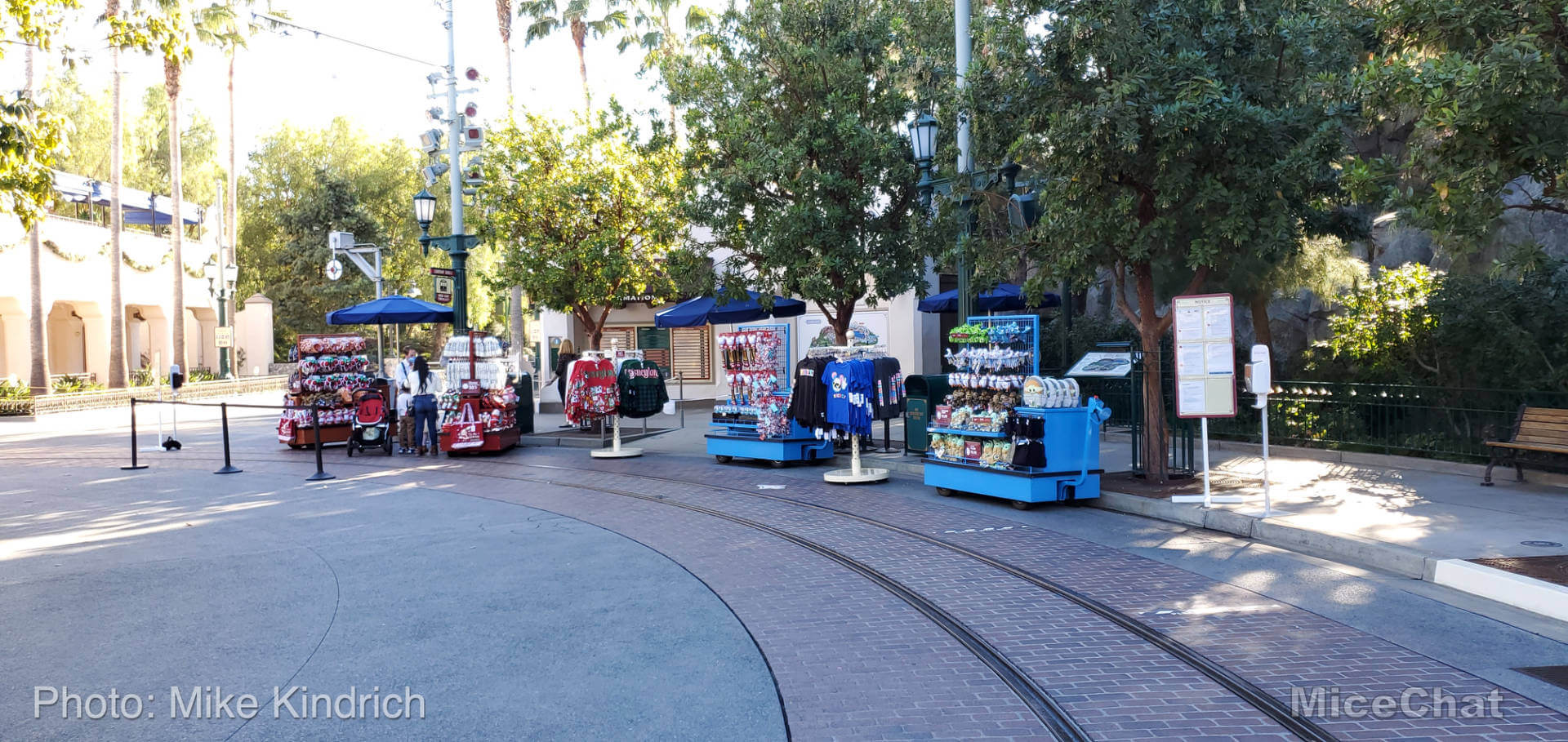 , Disneyland Update &#8211; High Above an Empty Disneyland