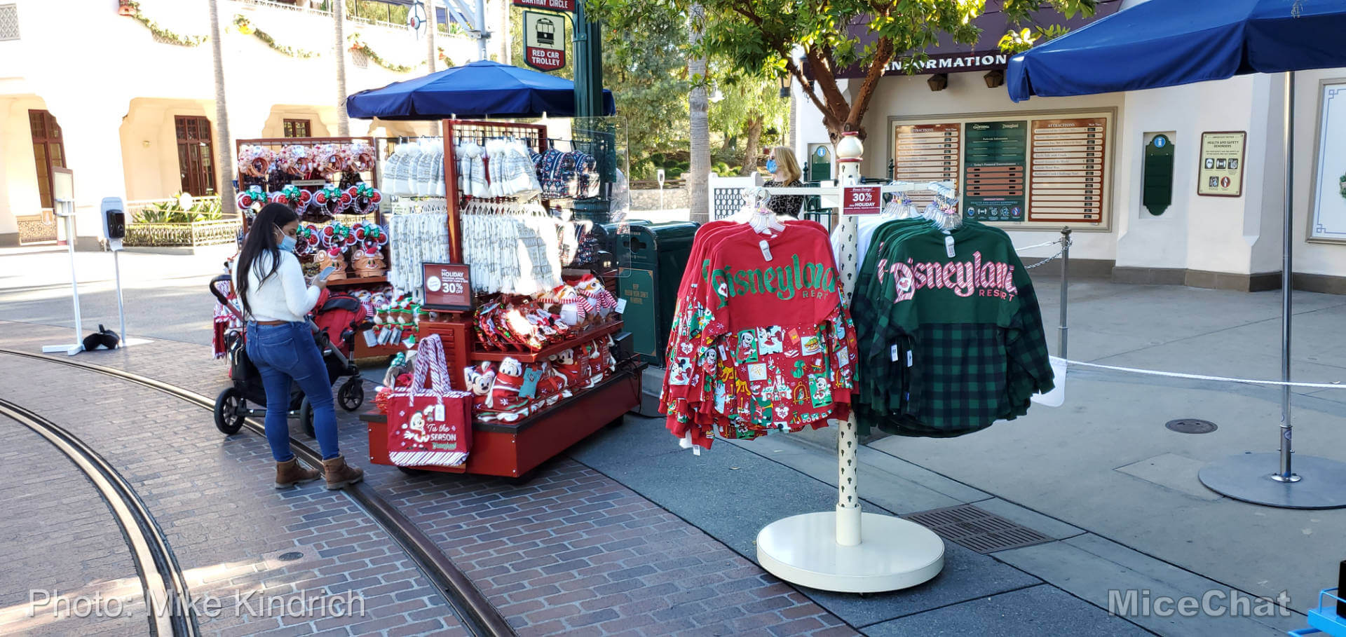 , Disneyland Update &#8211; High Above an Empty Disneyland