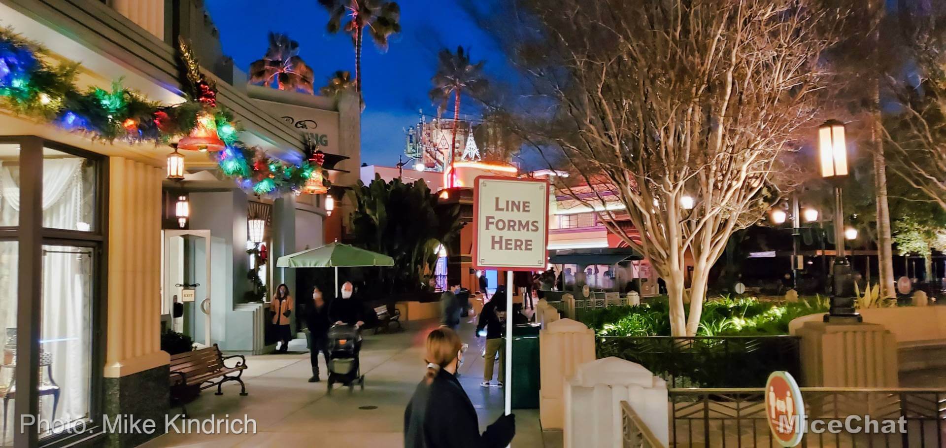 , Disneyland Update &#8211; High Above an Empty Disneyland