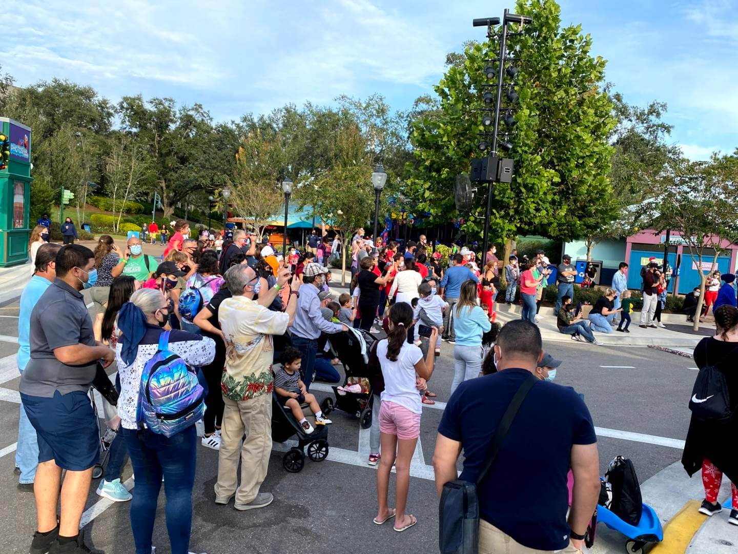 , Holiday Celebrations and fireworks at SeaWorld Orlando