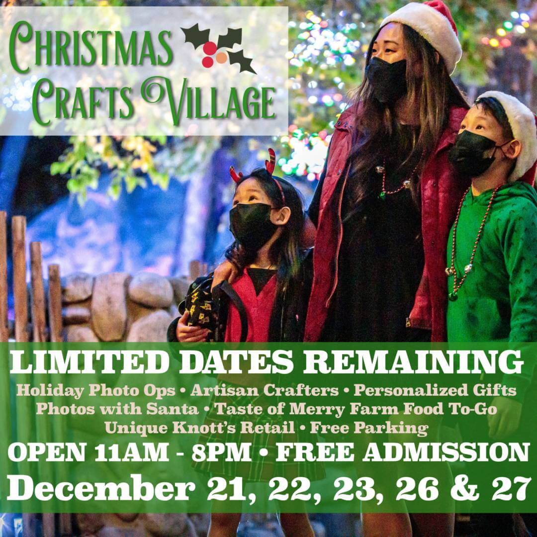 , Knott&#8217;s Gets Crafty For Christmas