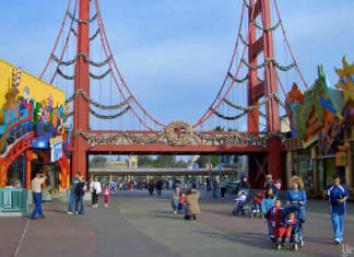 Yesterland: Golden Gate Bridge at California Adventure Golden Gate Bridge at Disney California Adventure