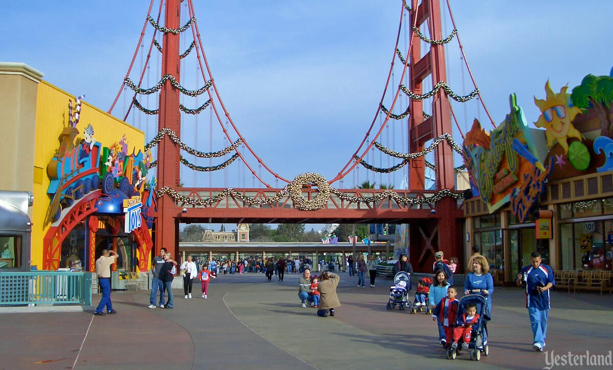 Golden Gate Bridge at Disney California Adventure