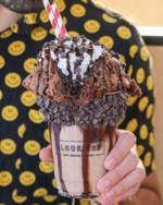 Chocolate Crazy Shake Black Tap Anaheim Downtown Disney