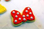 Disney Minnie Polka Dot Cookies Donna red bow complete