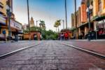 Disneyland BVS Redcar track from hollywood studio entrance_sharing