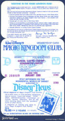 Disneyland Magic Kingdom Club